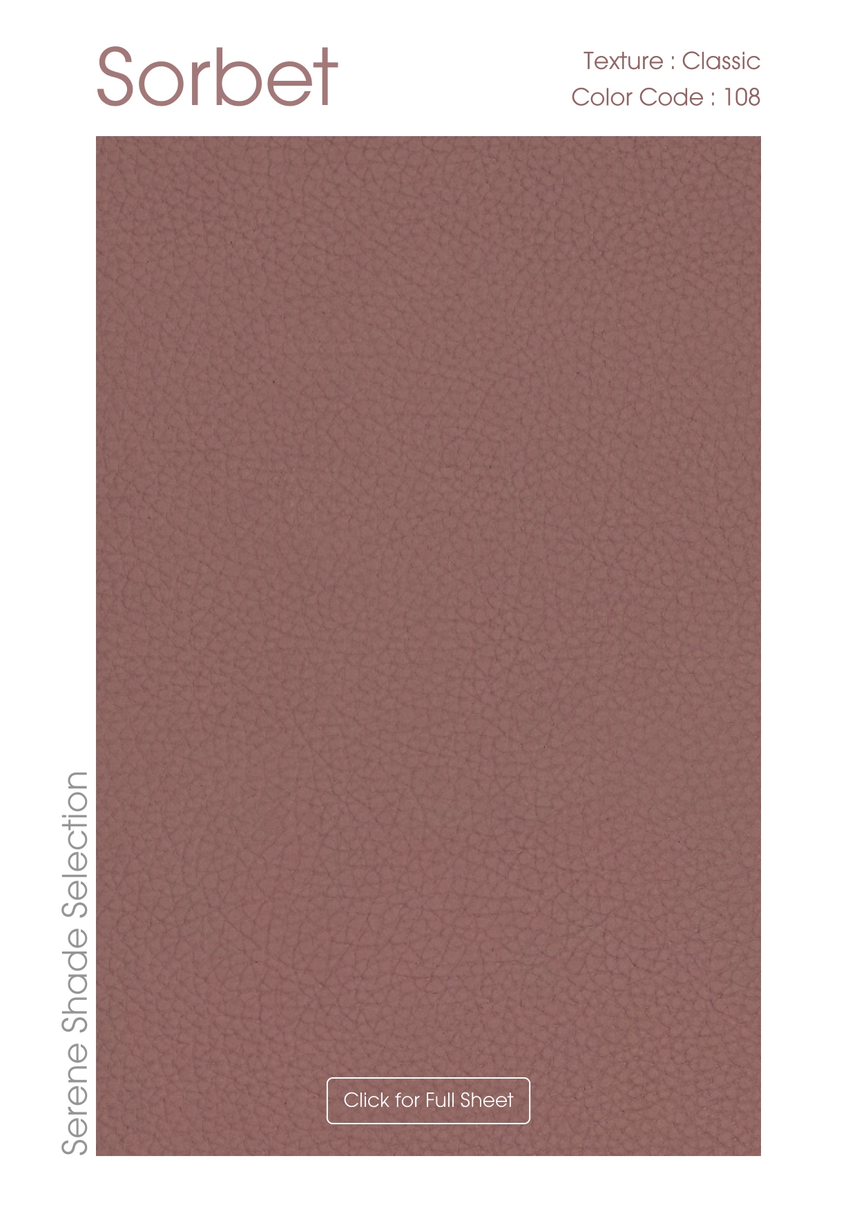 classic sorbet