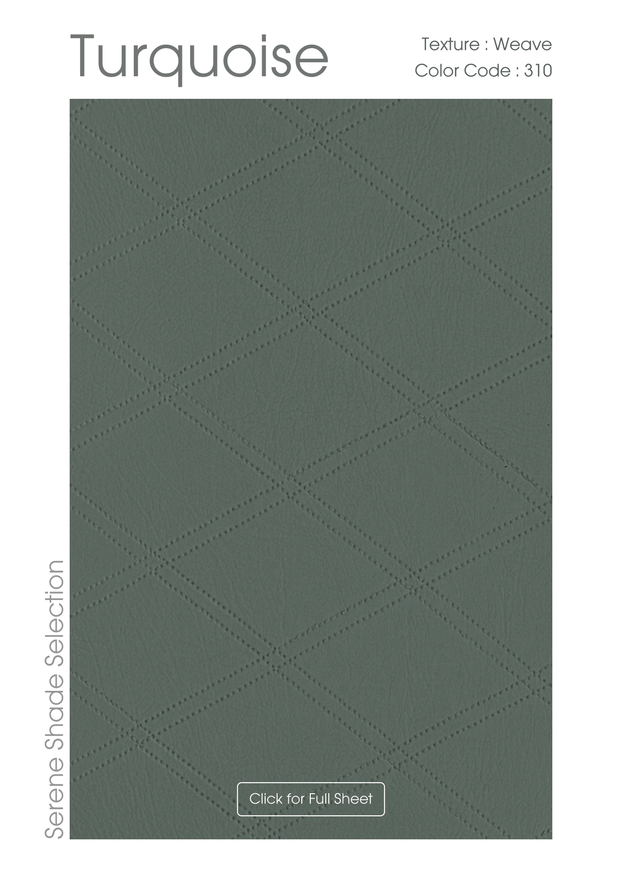 weave turquoise